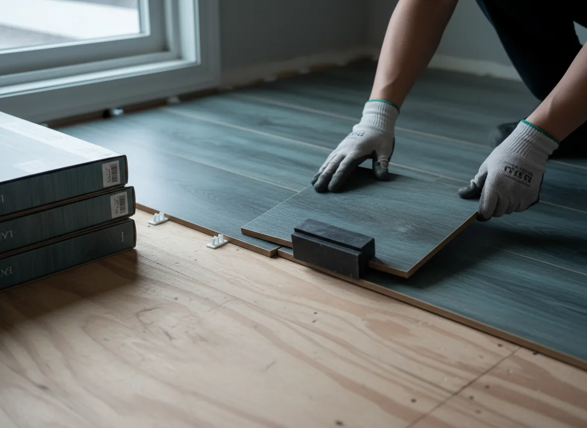 Luxury Vinyl Plank Installation company in Frost, MN